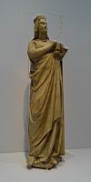 Statue, Vierge a l'enfant (Paris, Notre-Dame, platre du 19e)(1)